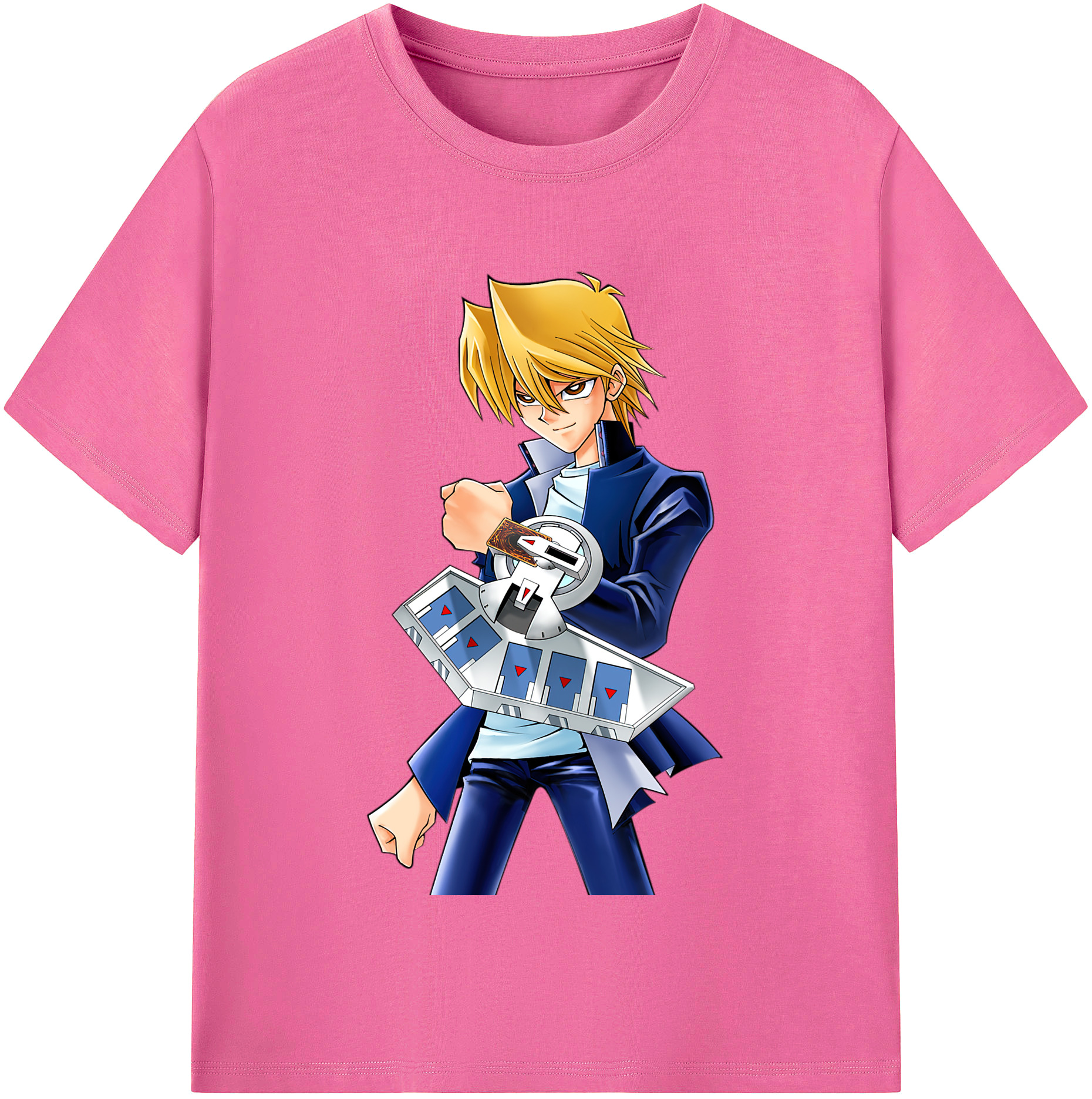 （画像用） 遊☆戯☆王 Yu-Gi-Oh! レディースカジュアルプリントTシャツ（綿100％）